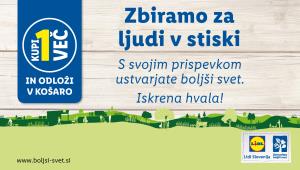 Zbiralne kosare za ljudi v stiski bodo opremljene s to kreativo.